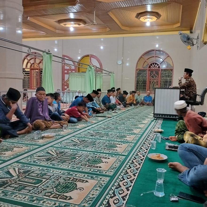 Tim Safari Ramadhan Nagari Mungo kunjungi Masjid Nurul Hidayah Jorong Talaweh