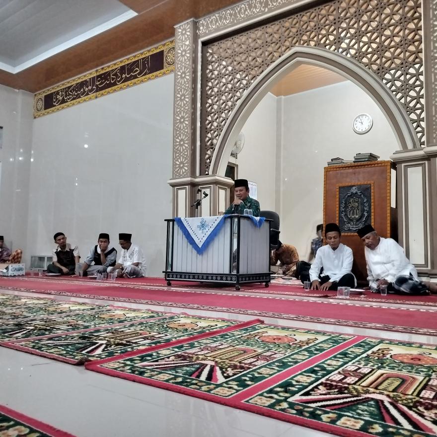 Lanjutan Safari Ramadhan Nagari di Masjid Nurul Yakin Bukik Gombak Situak 